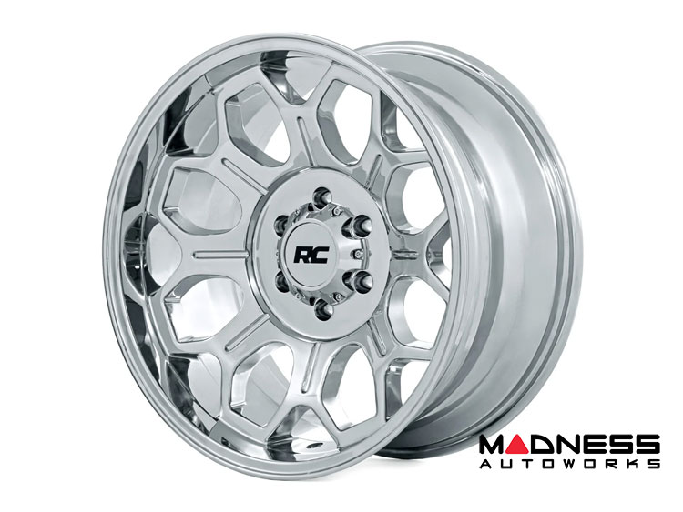 Custom Wheel 77 Series - One-Piece - Chrome | 20x9 | 6x135 | 0mm - Rough Country 